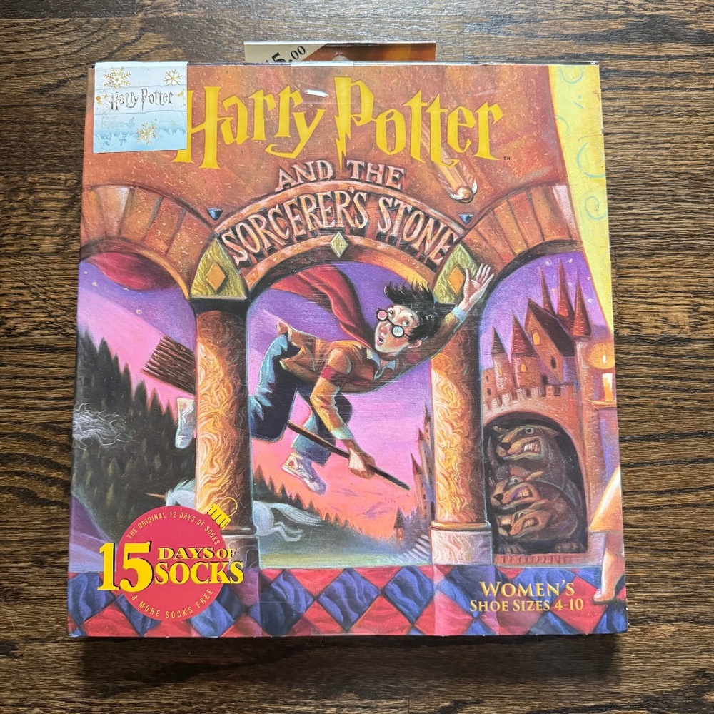 15 Days of Socks Harry Potter and the Sorcerer's Stone | NIB